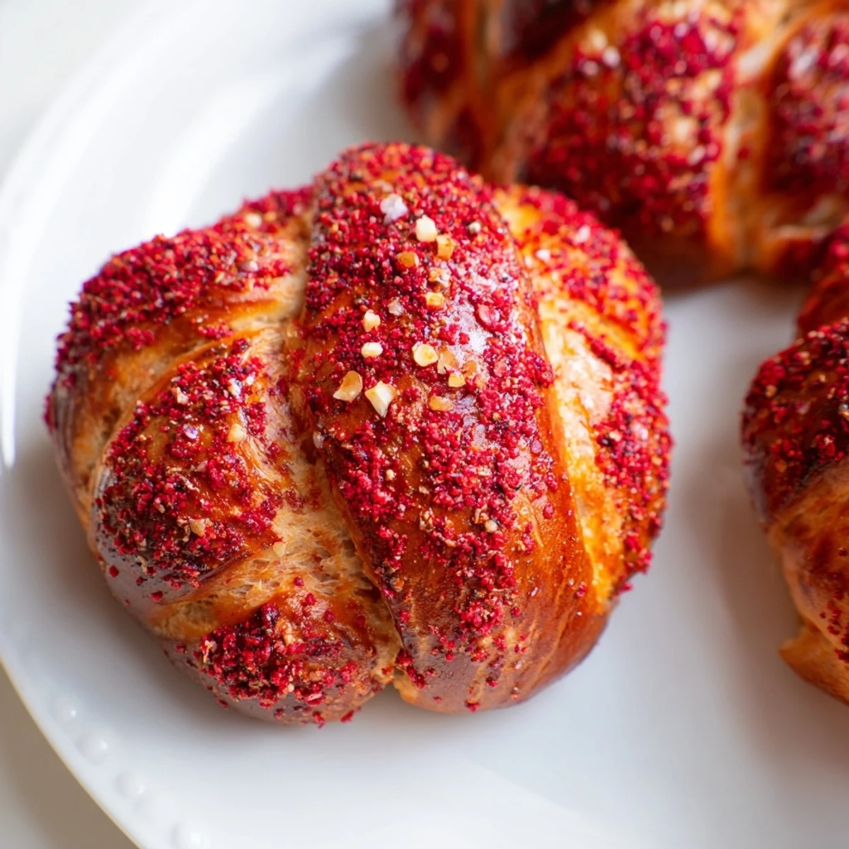 Deliciously chewy Flamin’ Hot pretzel rolls, served with cheese dip or ranch dressing.