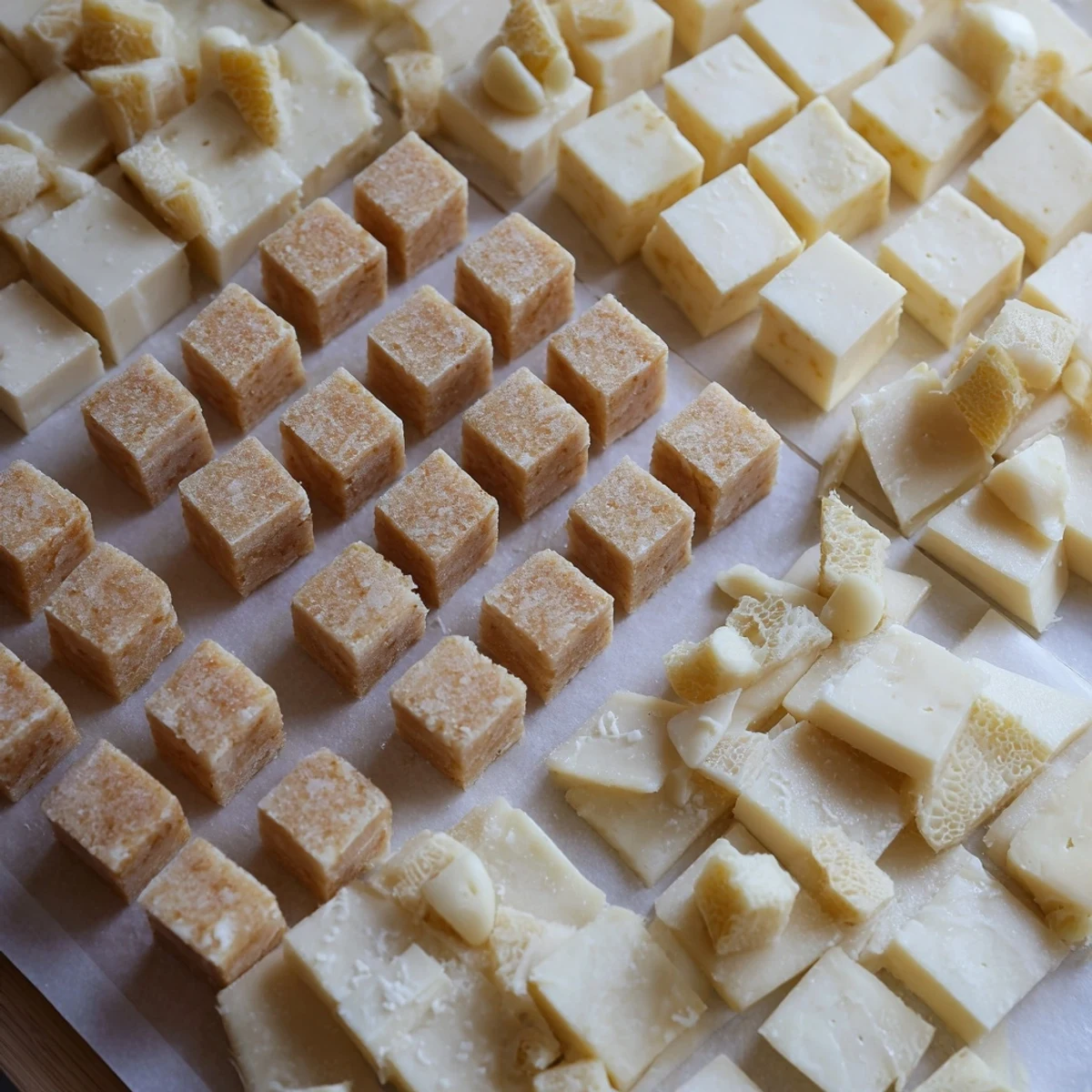 This beautiful Bridal Shower Bubbly Board includes white cheeses, gleaming fruits, and tasty crackers for a party.