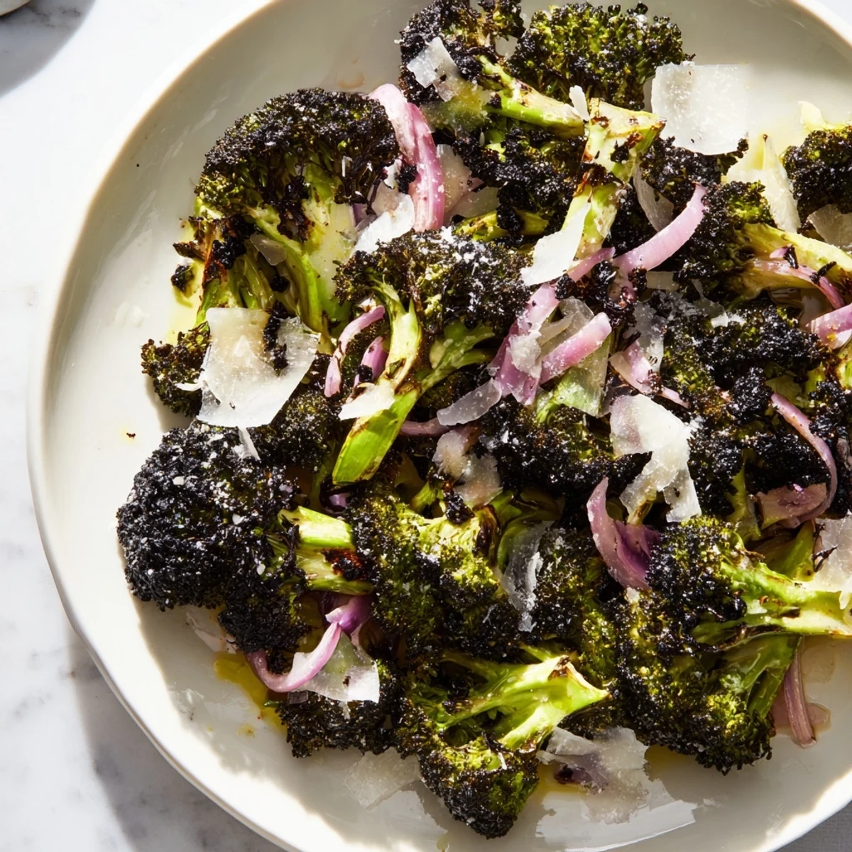 This vibrant Charred Broccoli Salad features smoky, tender broccoli with a bright, citrusy dressing for lunch.