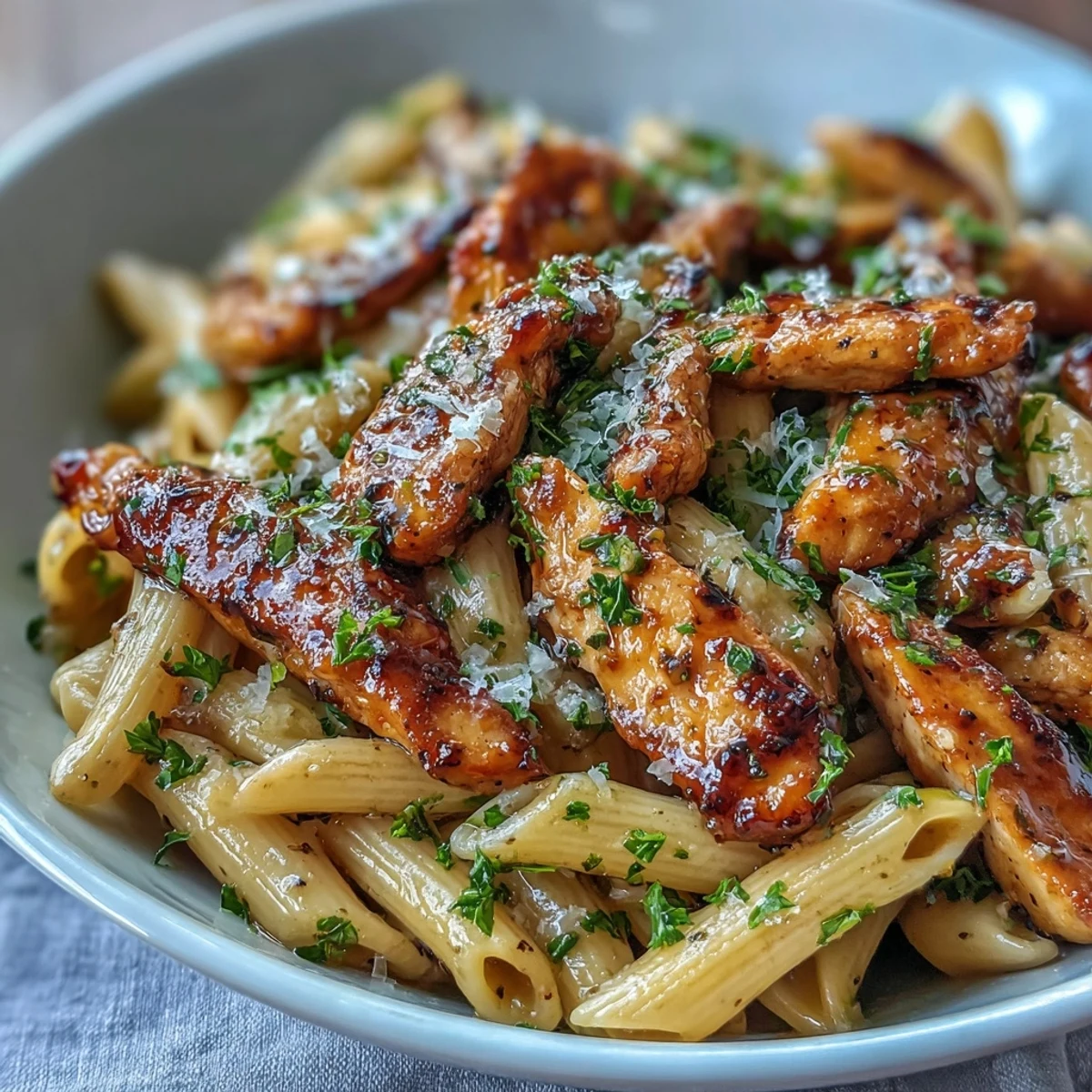 Honey Pepper Chicken Pasta
