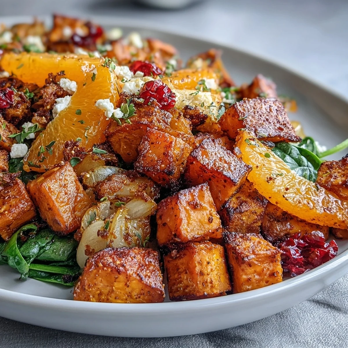 Sweet Potato Orange Hash