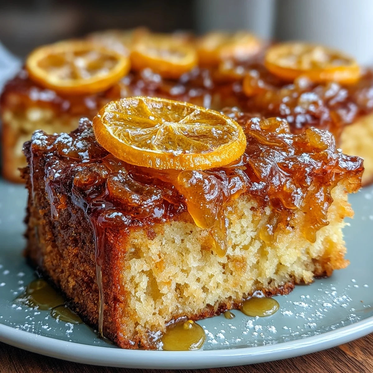Candied Orange Olive Oil Cake