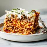 Spicy Ramen Lasagna Fusion