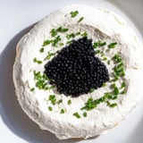 A close-up view of the prepared The Diamond Inlay, a creamy, savory treat for a party.