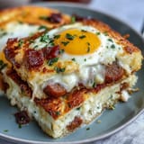 Overnight Amish Breakfast Casserole