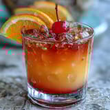 Ombre Sunrise Mocktail Grenadine