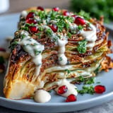 Grilled Cabbage with Tahini