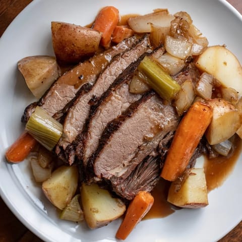 Sunday Pot Roast Veggies