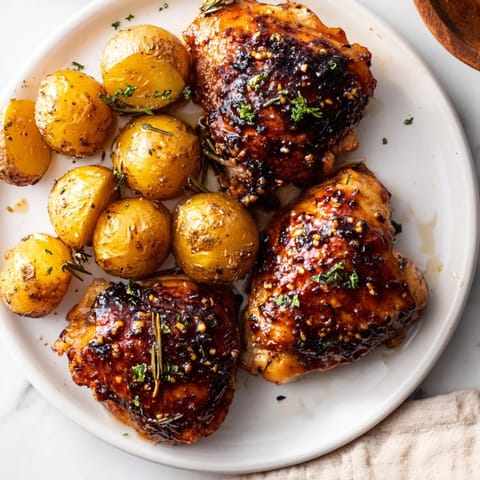 Honey Mustard Chicken Potatoes