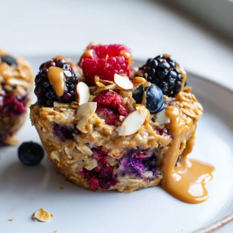 Baked Oatmeal Winter Berries