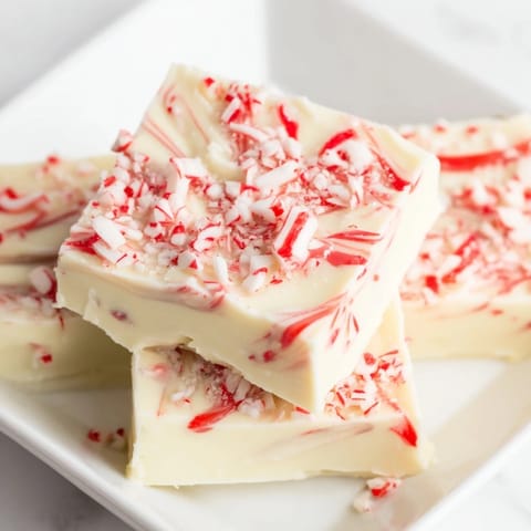 White Chocolate Peppermint Bark