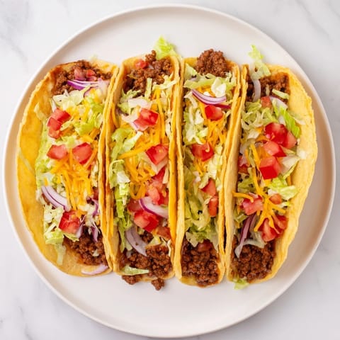 Viral Cheeseburger Tacos