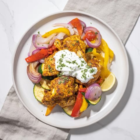 Sheet Pan Chicken Shawarma