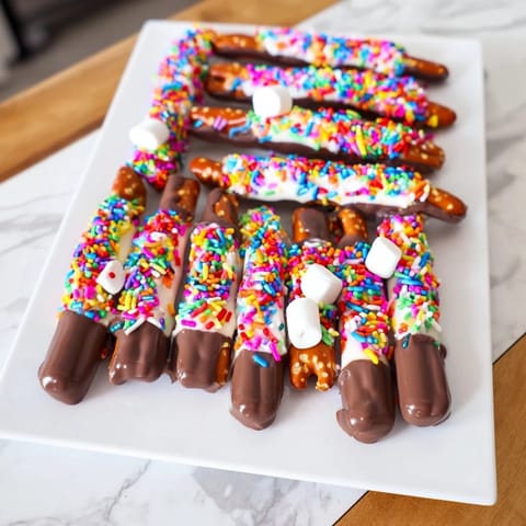 A colorful Magical Wand Candy Board offers a sweet, whimsical dessert arrangement perfect for a party.