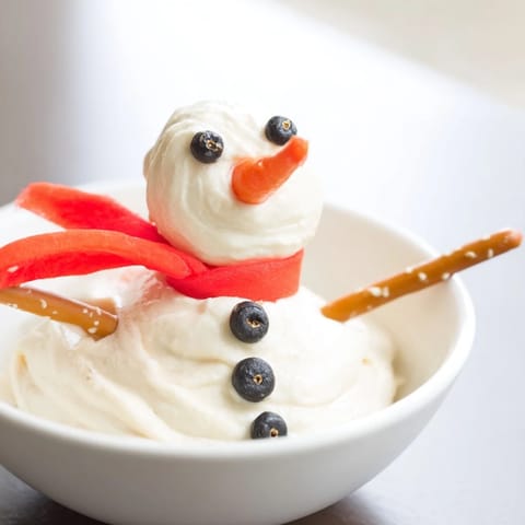 Melted Snowman Dip Bowl