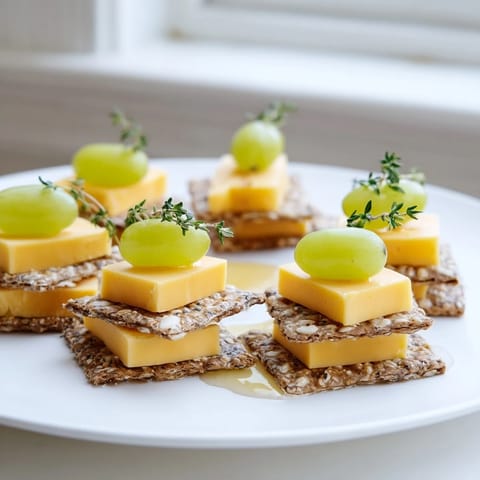 Desk Treat Cracker Cheese Stacks