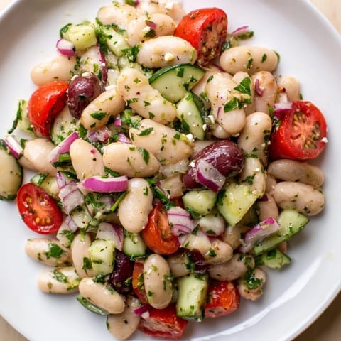 White Bean Mediterranean Salad