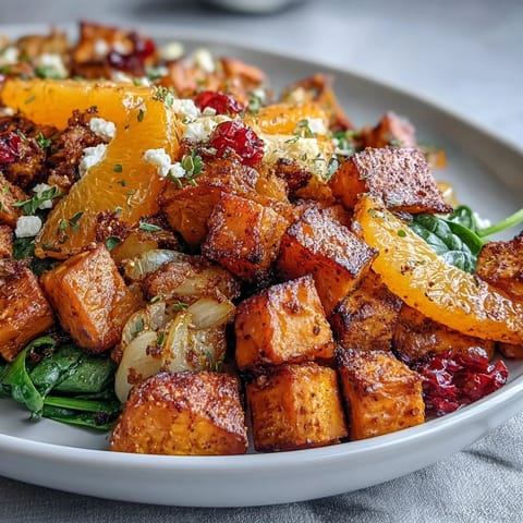 Sweet Potato Orange Hash