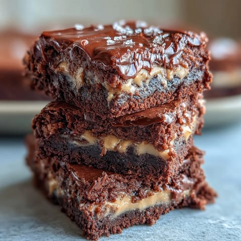 Fudgy brownies infused with sourdough discard, swirled with peanut butter for a moist, indulgent dessert treat.  