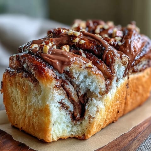 Nutella Babka Loaf