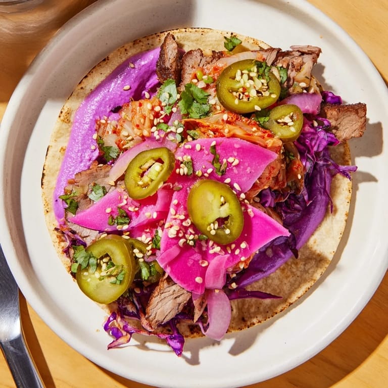 Flavor-packed Global Street-Food Fusion Bowls featuring marinated protein and colorful toppings.  