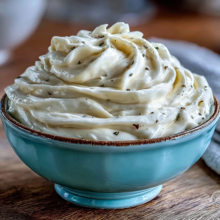 Silky, tangy homemade mayonnaise made quickly in a tall container using an immersion blender for easy, foolproof results.  